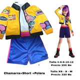 Disfraz guerreras del kpop Rumy. Talla 4 al 12. Tallas adulto Xs S M